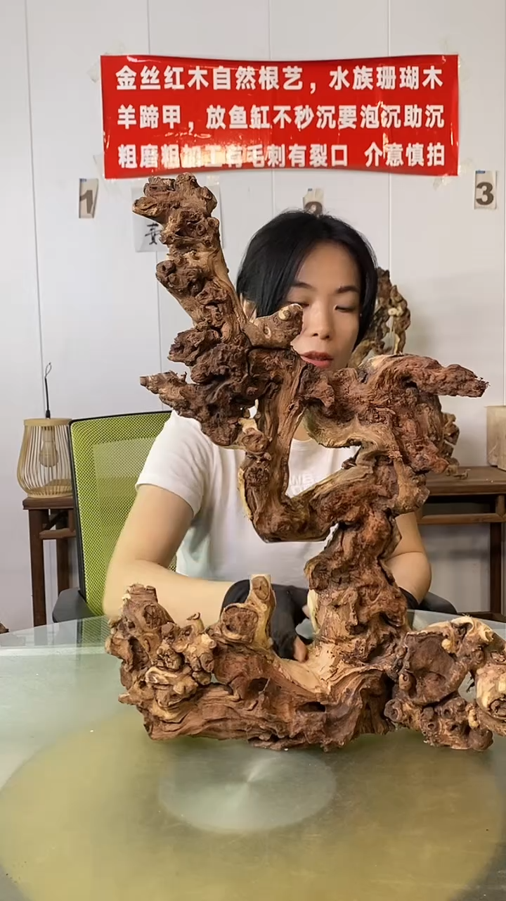 香榧木秦*金丝红木 羊蹄甲