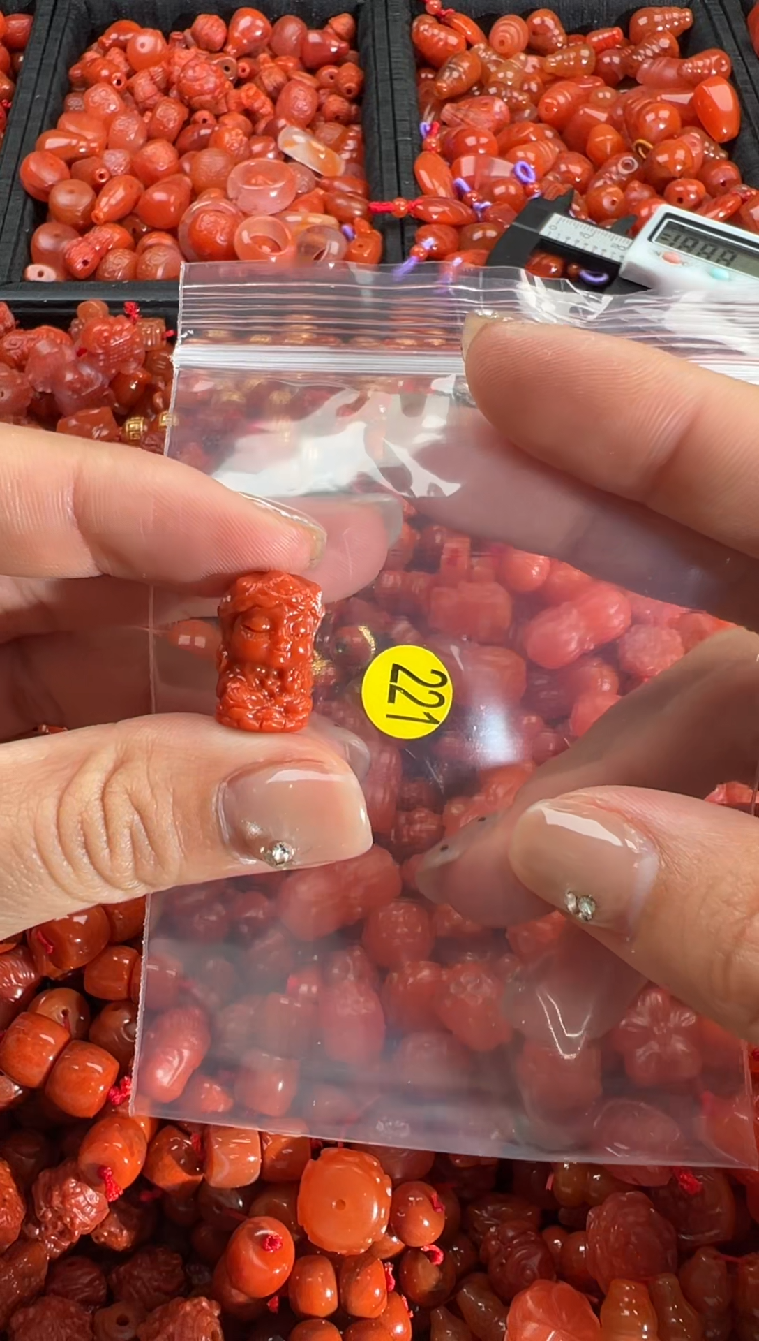 【闪购商品】南红玛瑙颈饰未镶嵌1