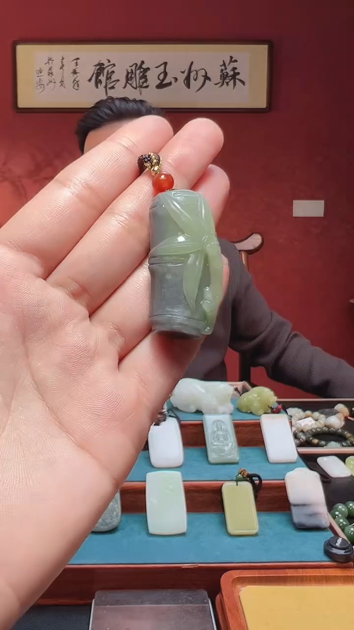 吊坠(不含链)未镶嵌和田玉25