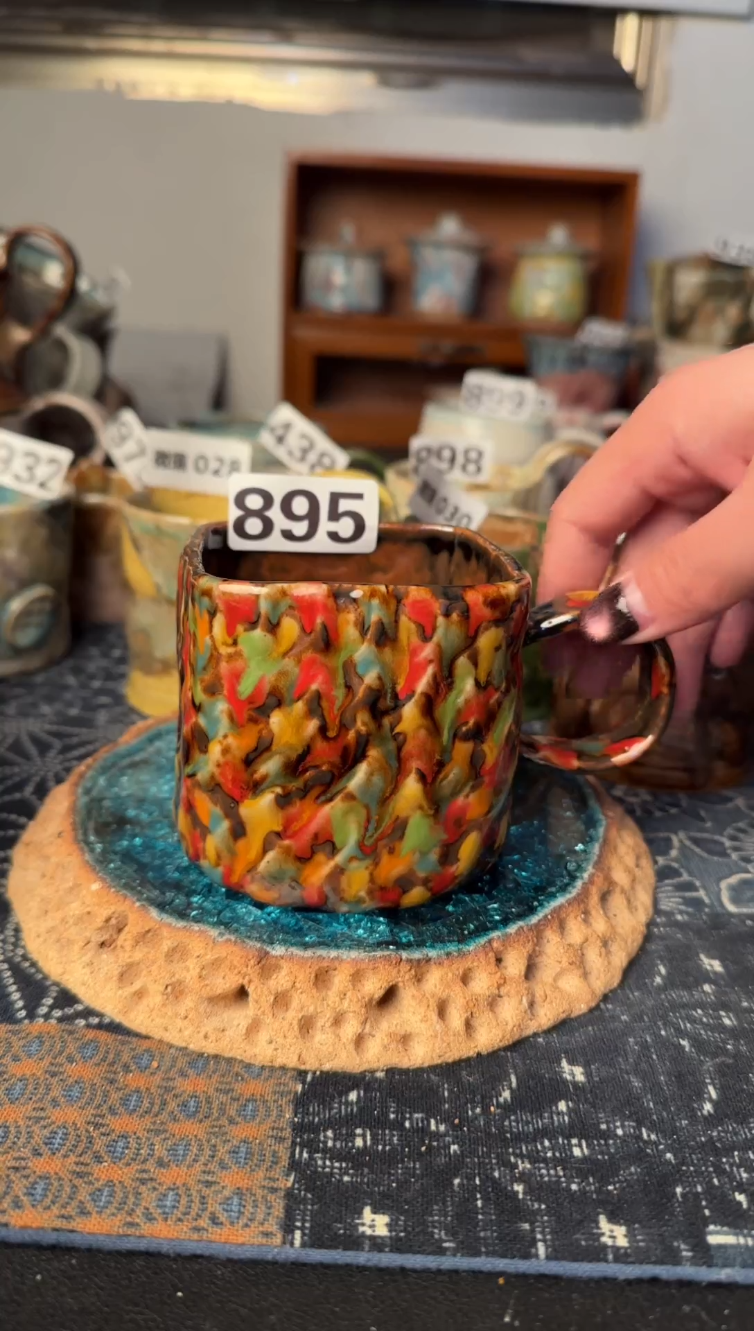 【闪购商品】895陶栀景德镇手工陶瓷