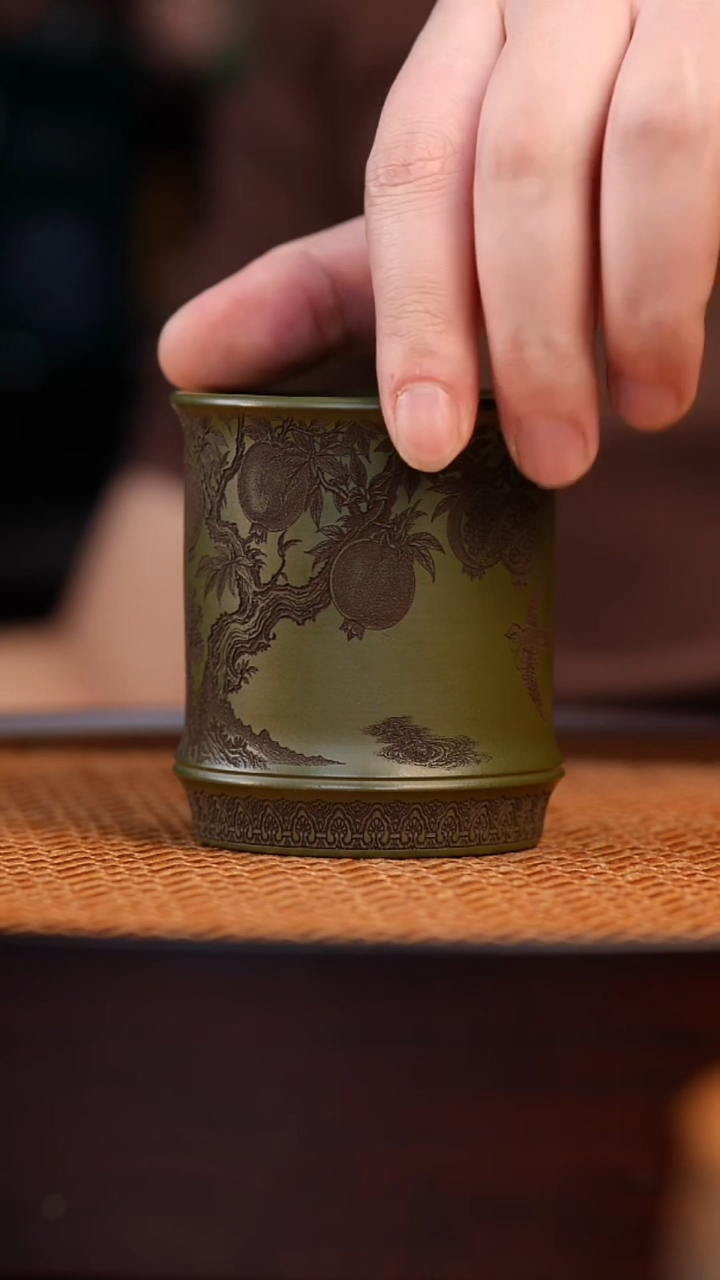 茶杯紫砂宜兴全手工紫砂杯2