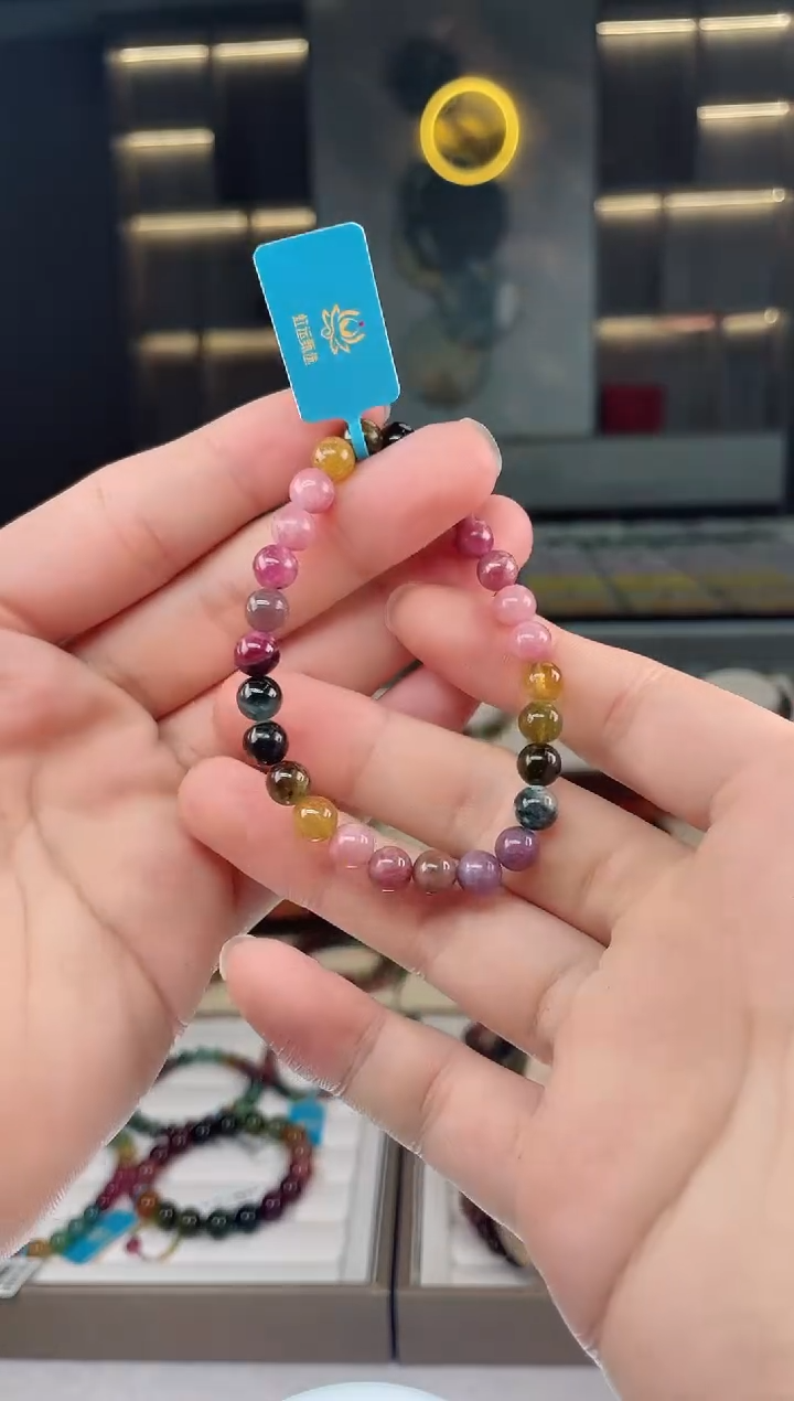 【闪购商品】碧玺单圈手串未镶嵌（多样性发一条）Y