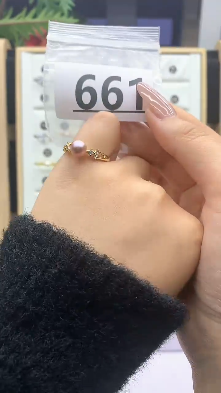 合金珠宝奇石淡水珍珠661