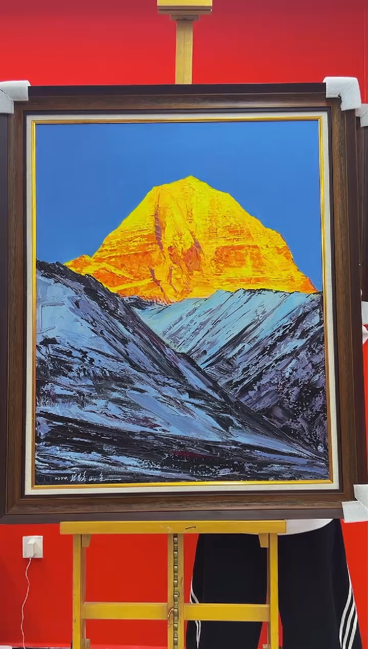 【闪购商品】绘画梁静-80x100-油画作品