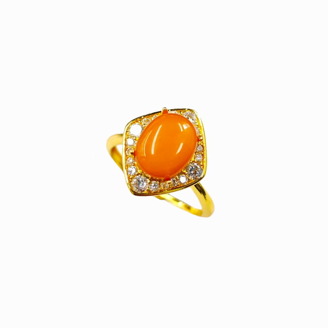 蜜蜡戒指 C01-298