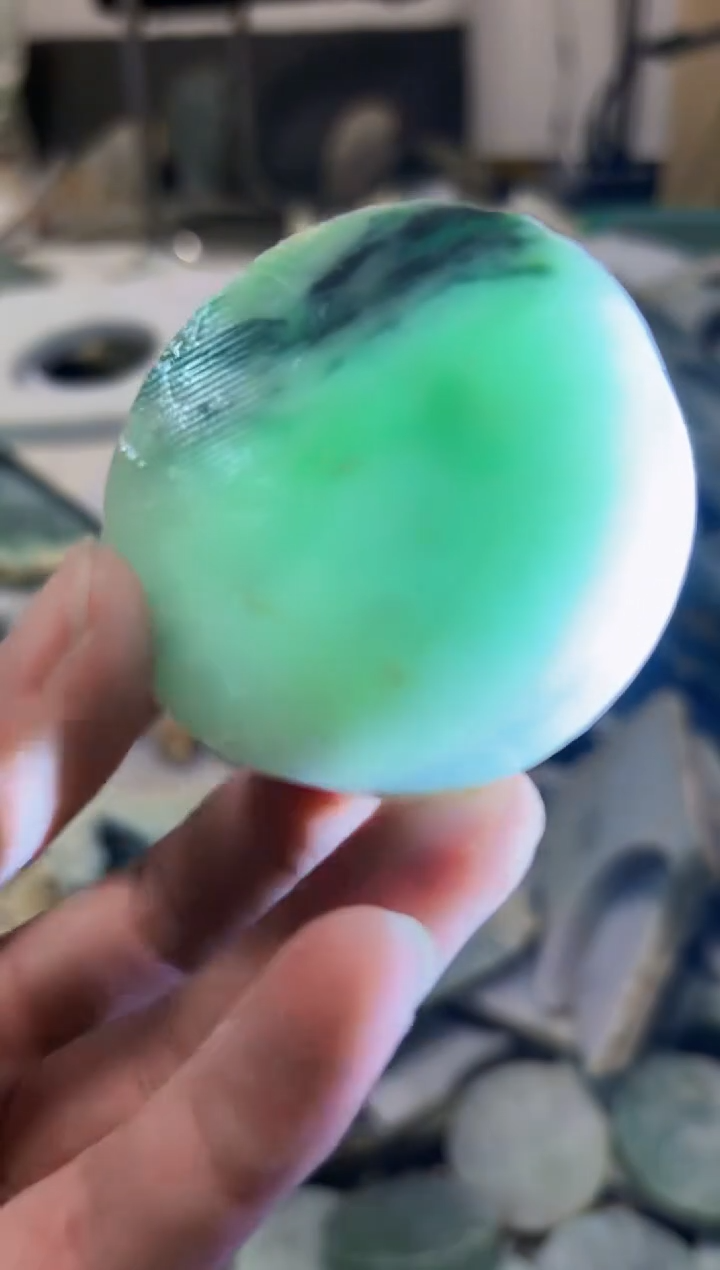 【闪购商品】翡翠颈饰未镶嵌A货白文1321