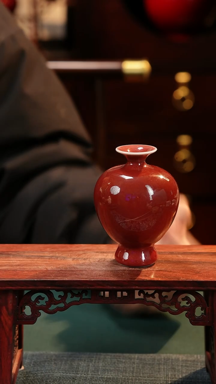 【闪购商品】摆件纯手工高温陶瓷〖郎红〗