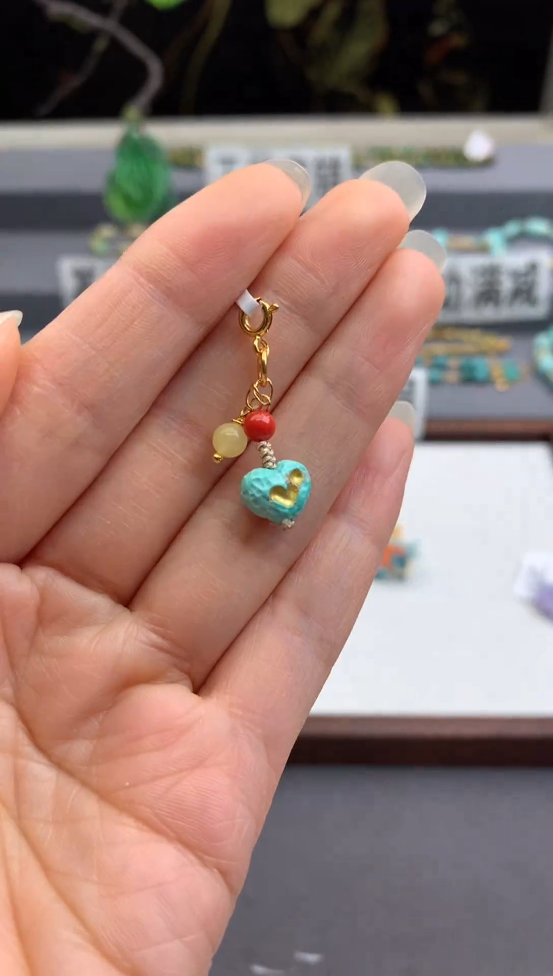 未镶嵌提溜南红玛瑙茜.B241