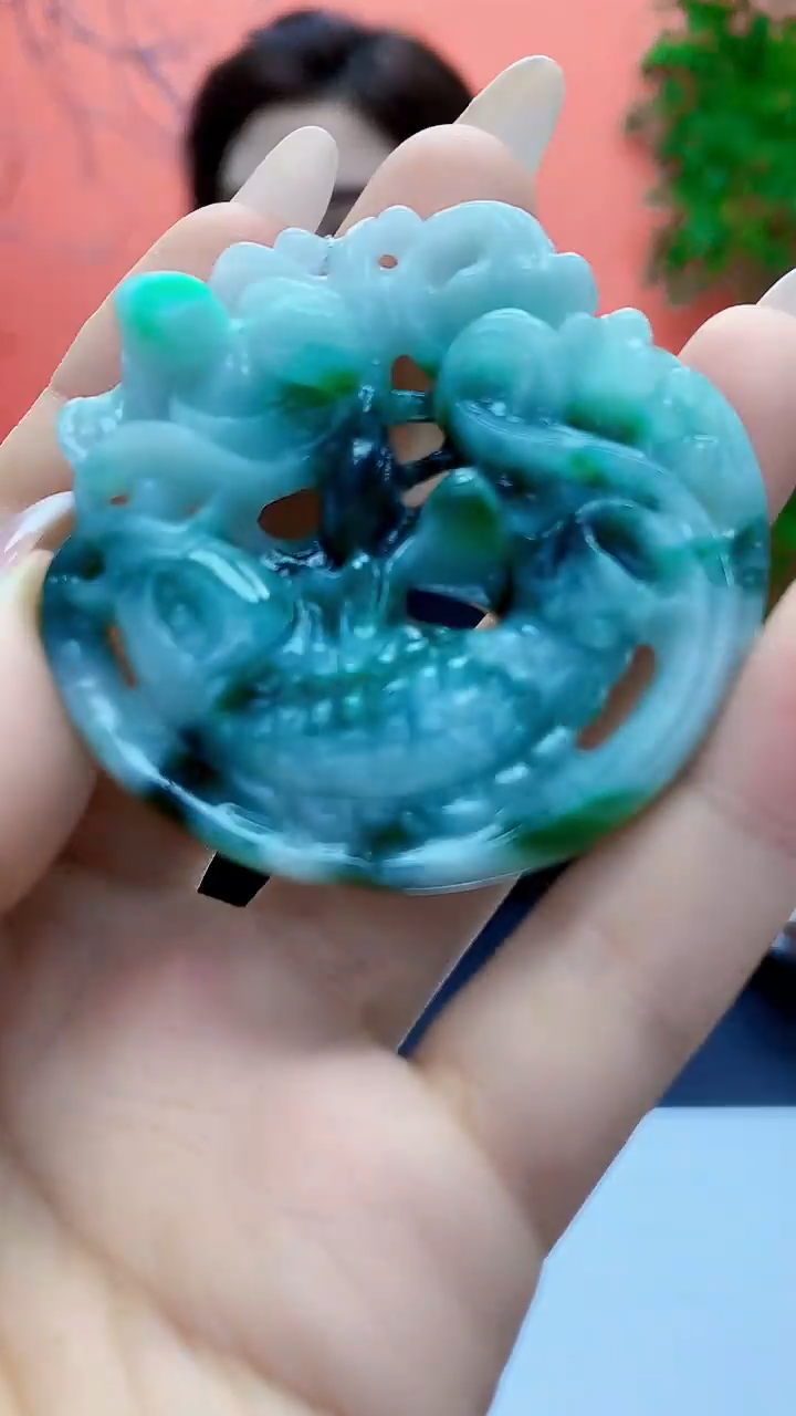 未镶嵌定制翡翠4829ty-毛货挂件158