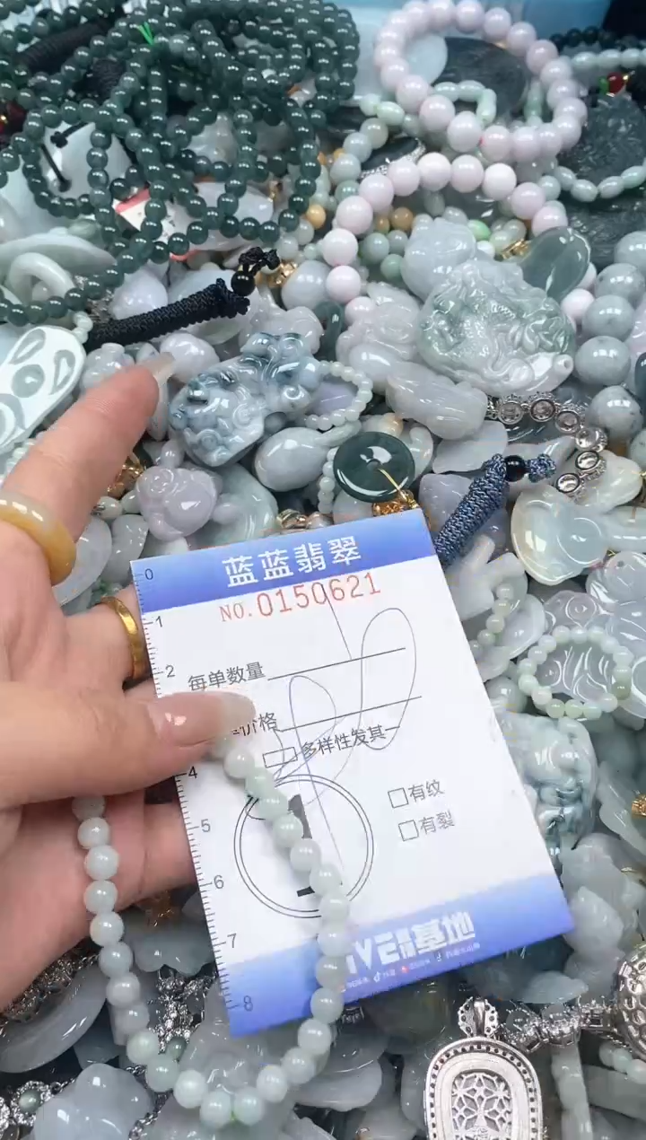 【闪购商品】翡翠颈饰未镶嵌闪购0150621多样性发其一