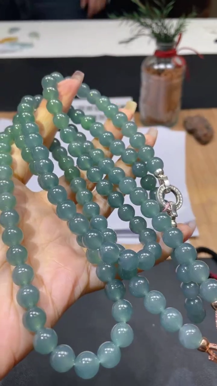 【闪购商品】翡翠套链未镶嵌00062428