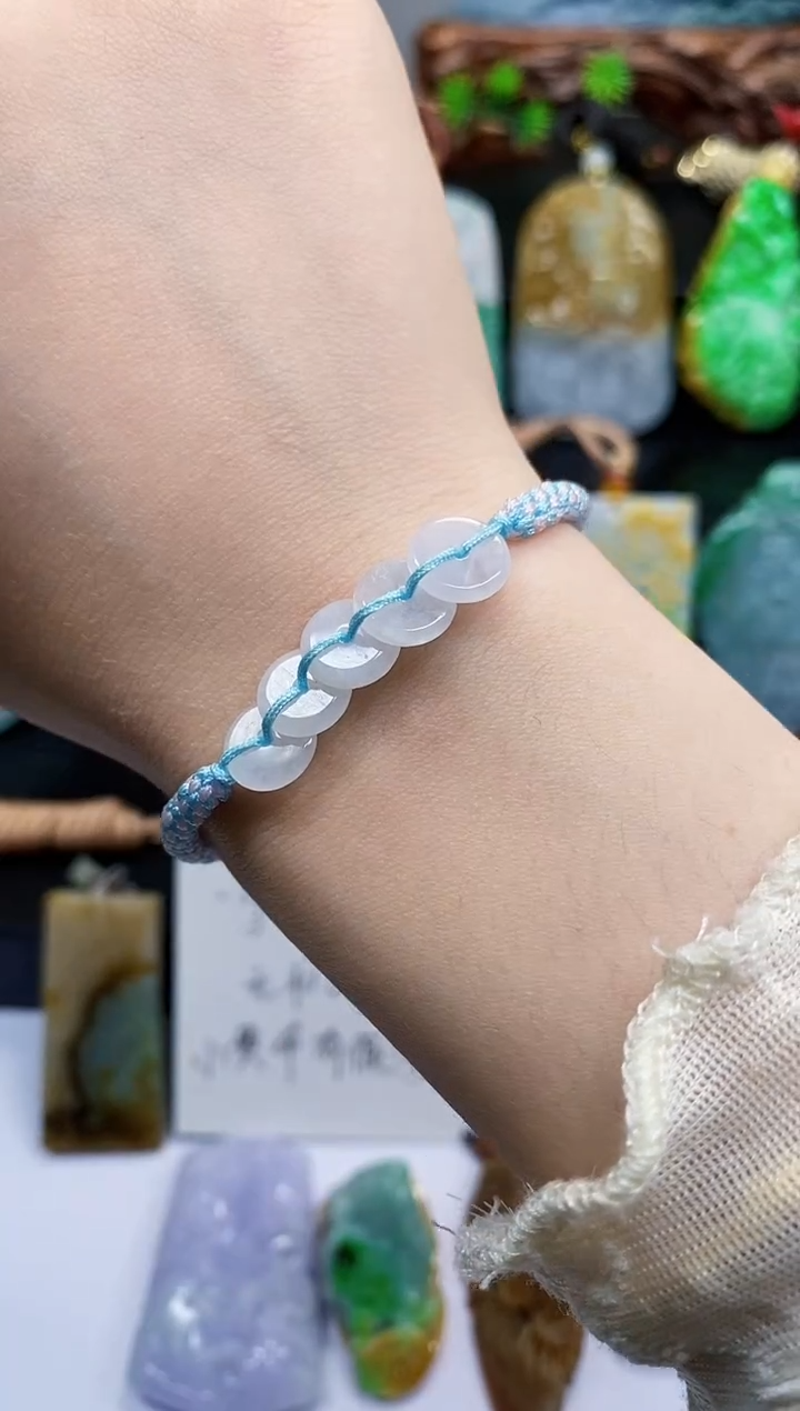 【闪购商品】翡翠颈饰未镶嵌A货翡翠