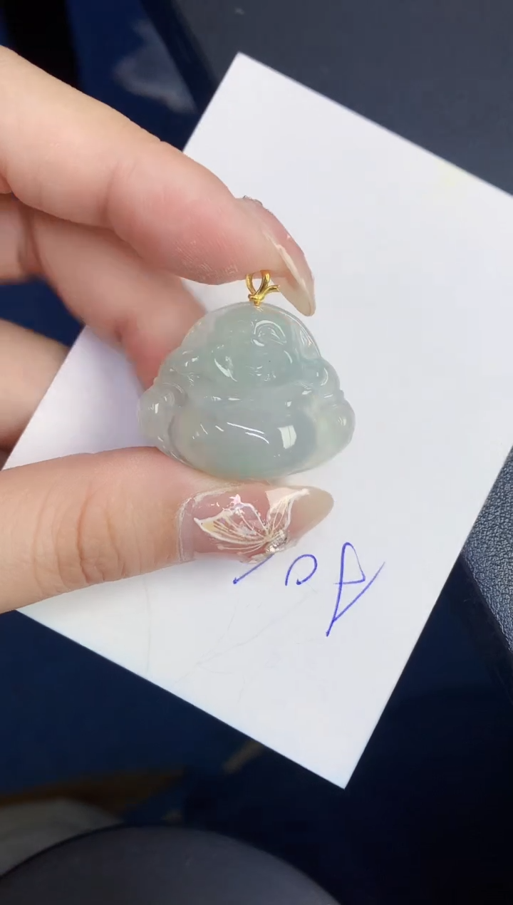 【闪购商品】翡翠颈饰18K金镶嵌0000000000