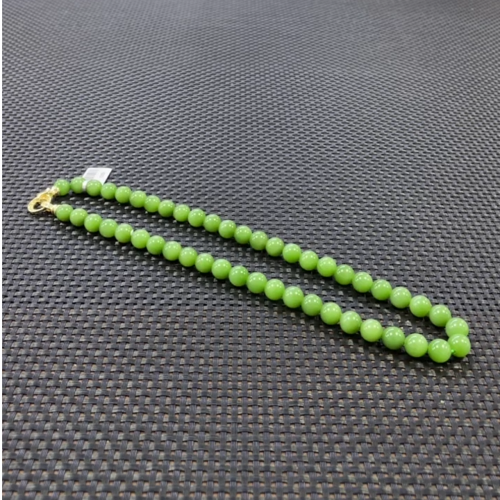 【老郑家】和田玉项链 约9mm+ (多样性发1件) 