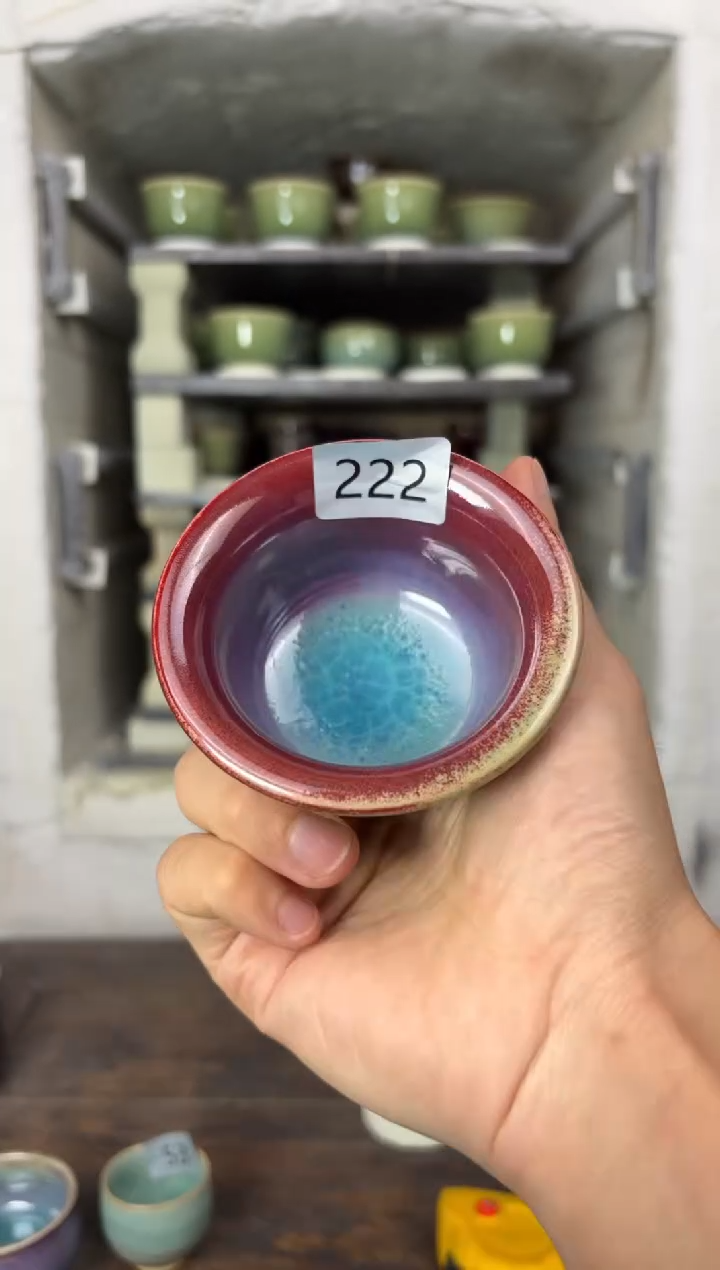 【闪购商品】摆件钧瓷窑变精品茶器