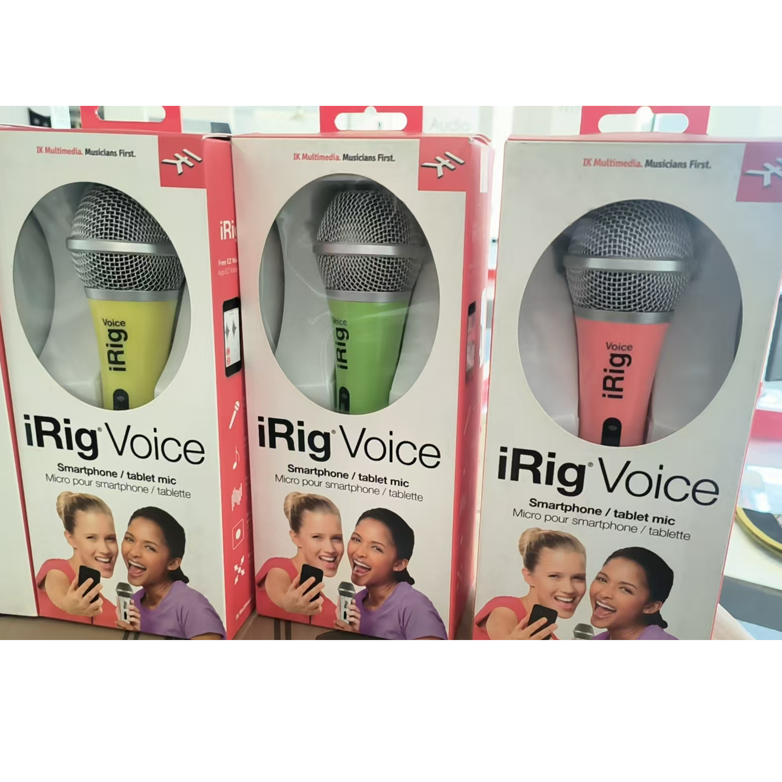 【故障品】ik multimedia iRIG VOICE| 白色|不退换|硬件故障