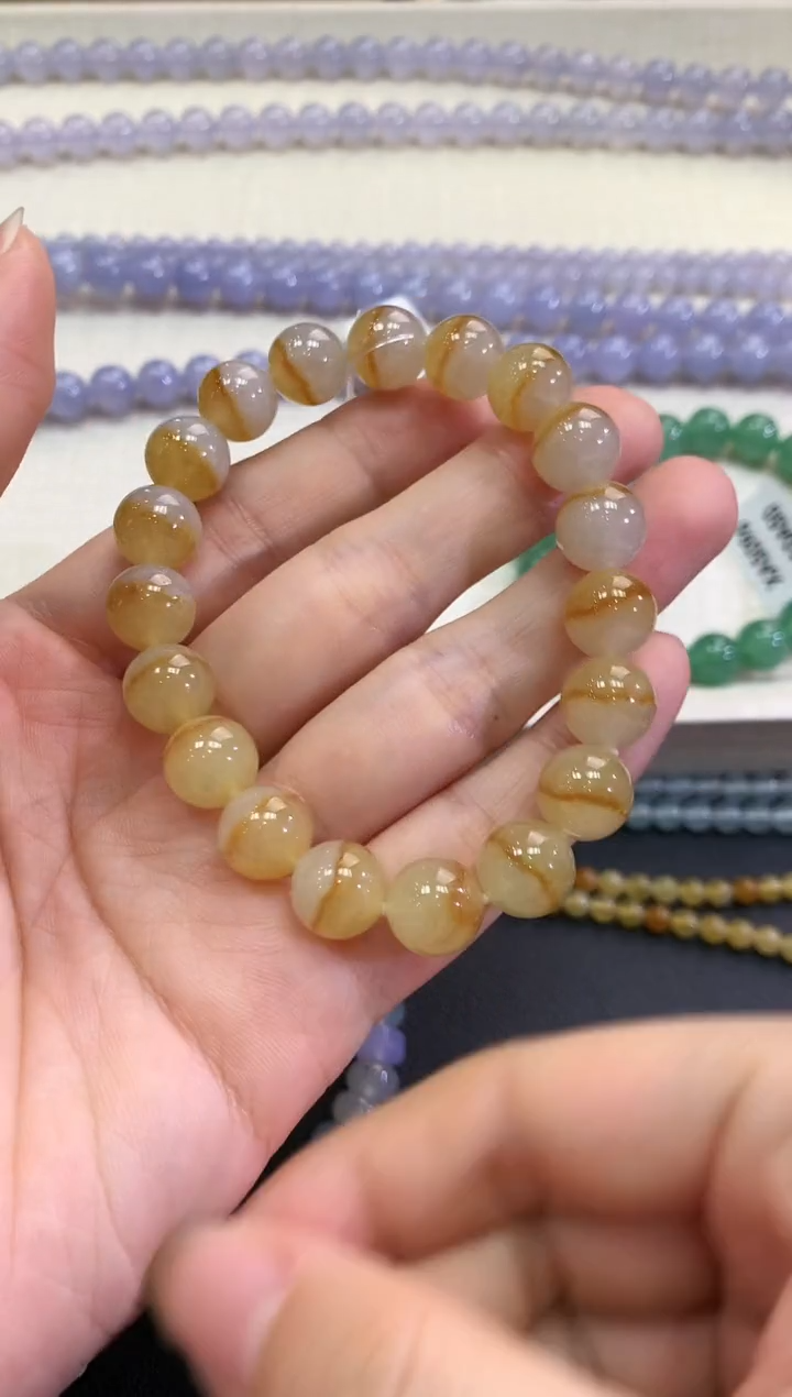 【闪购商品】翡翠手串未镶嵌D69     