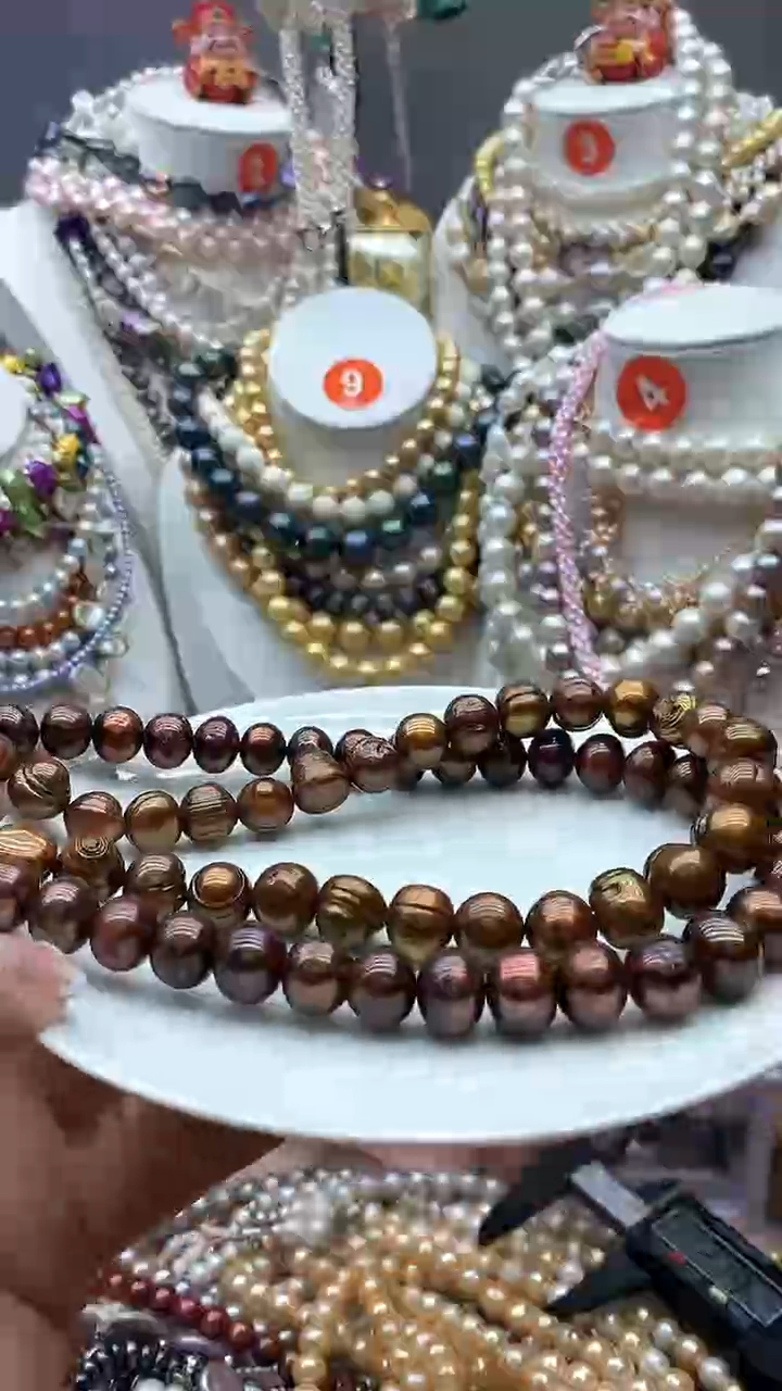 淡水珍珠未镶嵌颈饰1