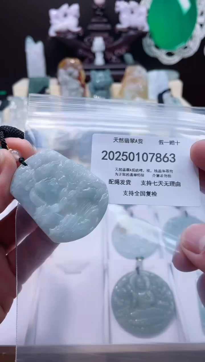 【闪购商品】翡翠颈饰未镶嵌闪购商品8号店200250010025