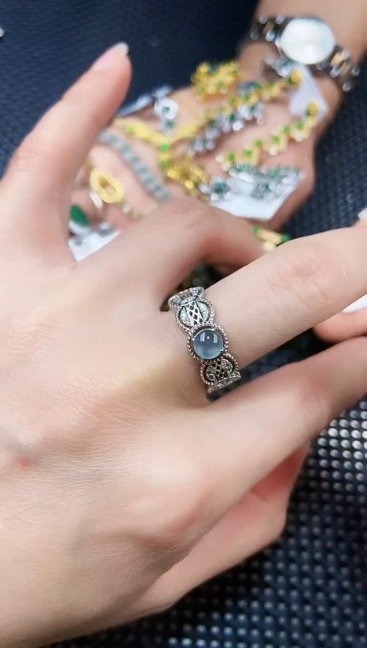 【闪购商品】翡翠戒指未镶嵌111111111