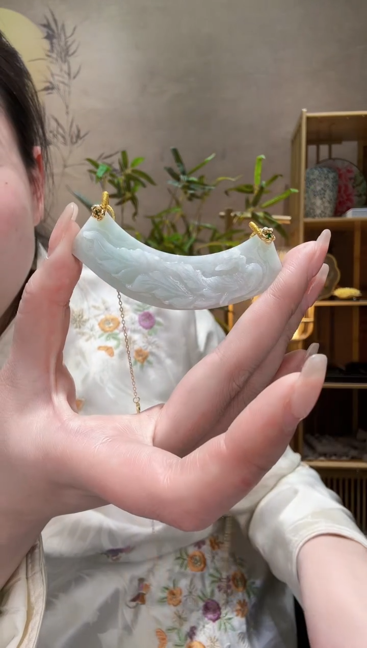 【闪购商品】翡翠耳饰未镶嵌吊坠