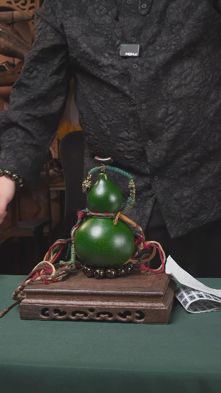 【闪购商品】154大漆酒葫芦一物一图