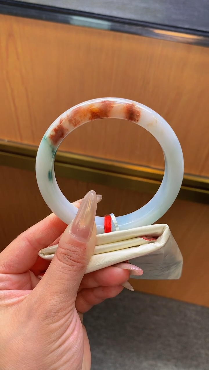 未镶嵌手镯翡翠-F10-正圈63.7