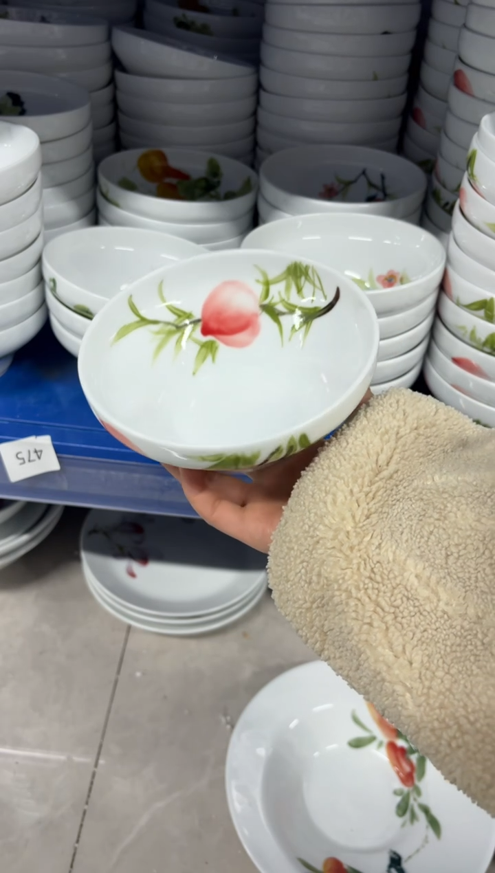 景德镇手绘釉中彩（食品级）葫芦碗