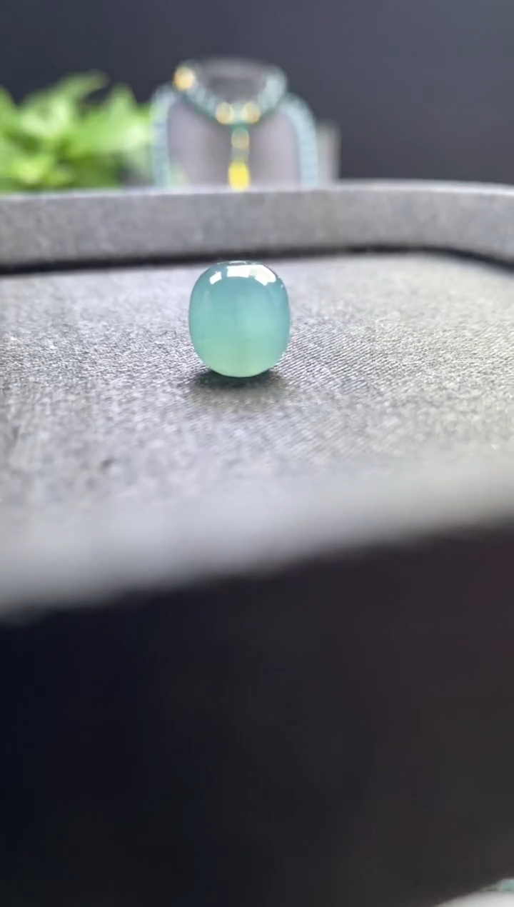 未镶嵌手链翡翠散珠卡10mm左右老型珠