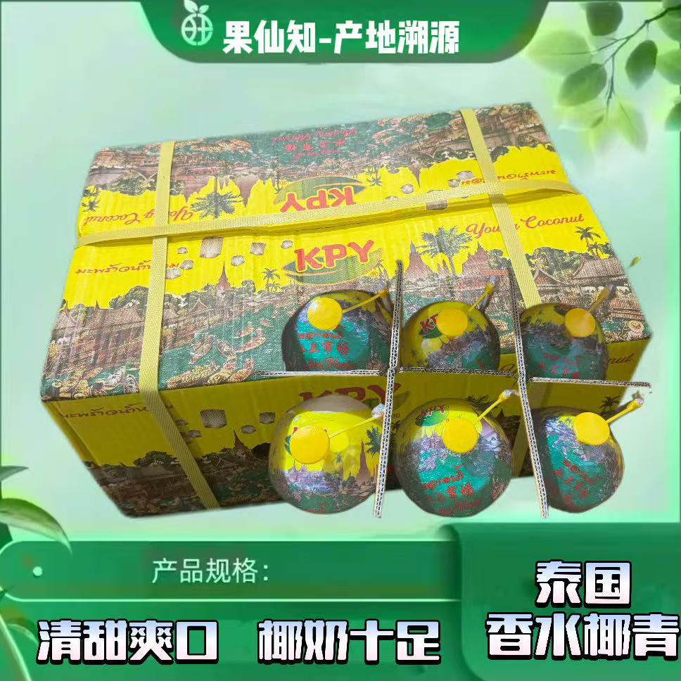 【泰国-香水椰青水果-6头整件】
