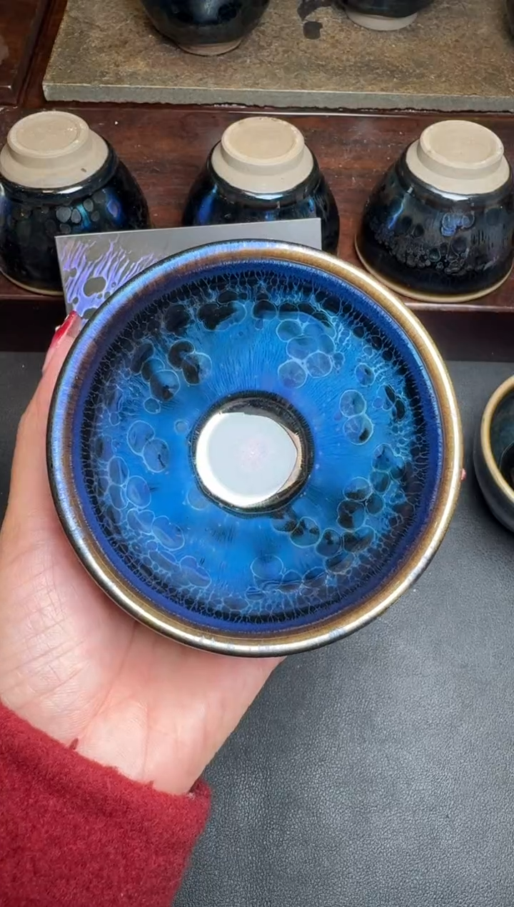 【闪购商品】茶盏建盏故事徐祖亮彩曜115