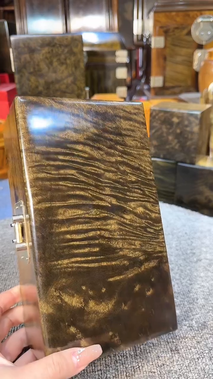 【闪购商品】乌木类成套家具阴沉乌木首饰盒