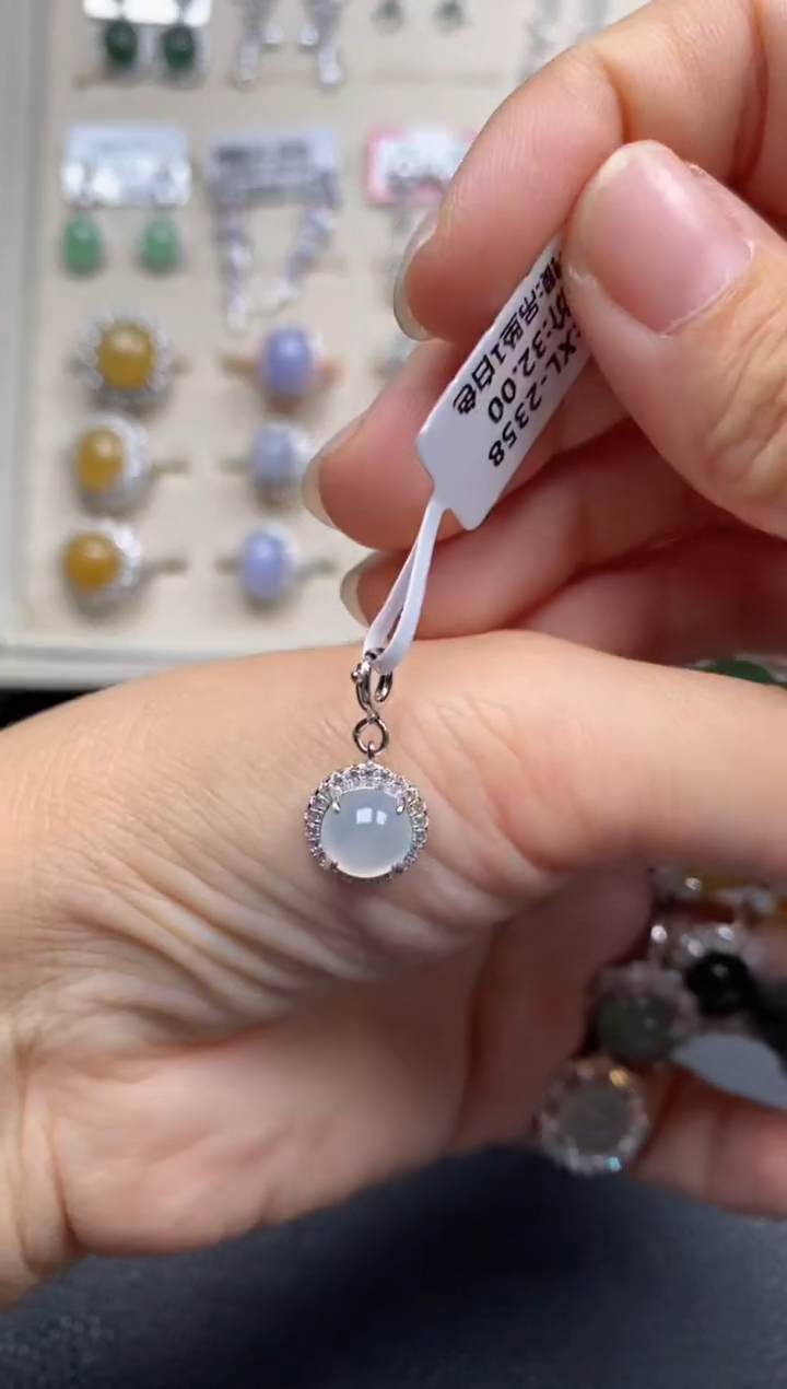 【闪购商品】翡翠戒指银S925镶嵌11111