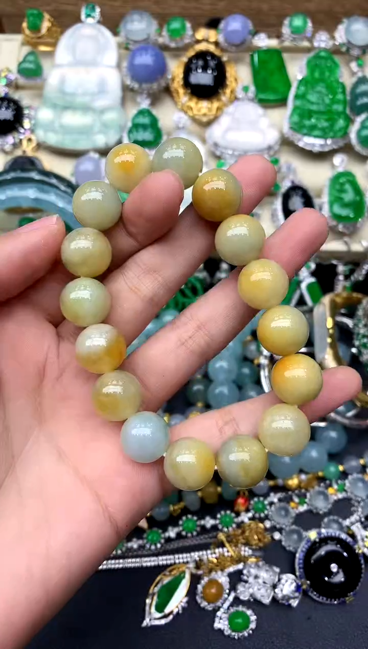 【闪购商品】翡翠手串未镶嵌111-中国好珍宝