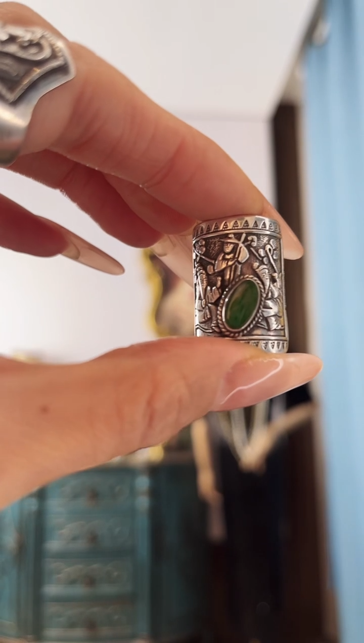 颈饰未镶嵌翡翠火*?翡翠E311