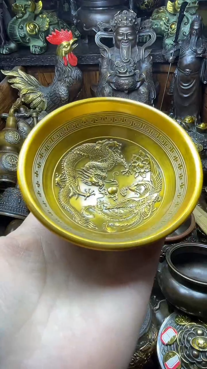 闪购链接，点击下单，有运费险，铜摆件