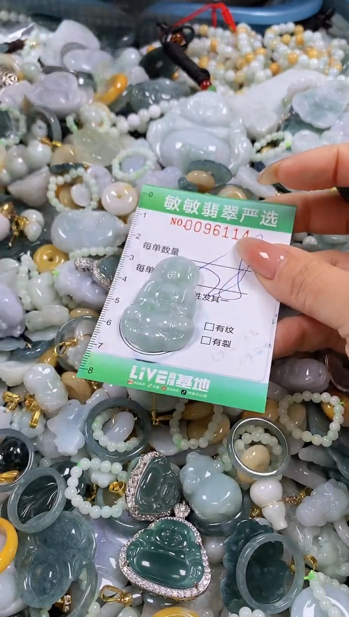 【闪购商品】翡翠颈饰未镶嵌闪购0096114