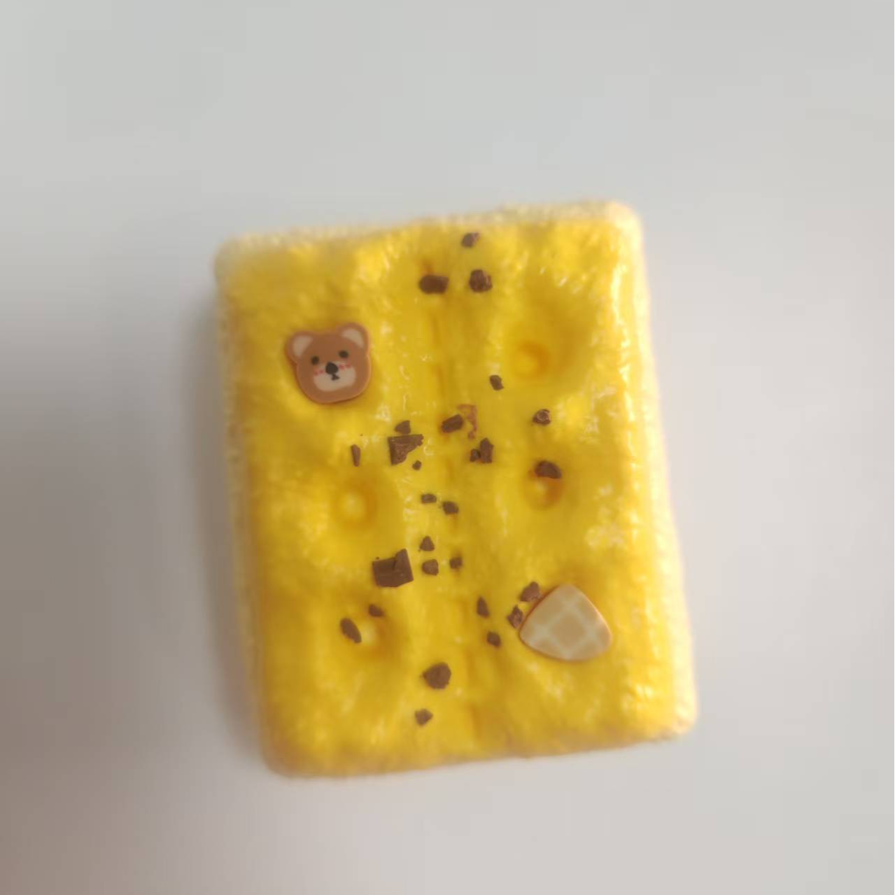 食品级硅胶纯手工制作捏捏-捏捏双层爆浆饼干（默认微瑕）