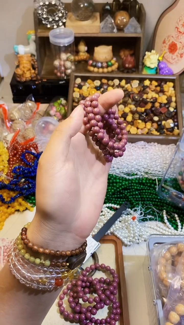 檀香木手串/手链芳华卡8单圈