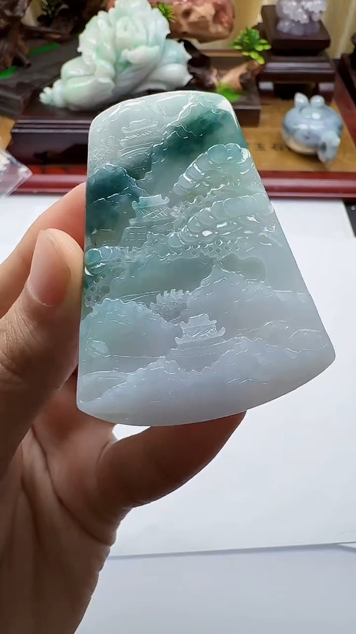 吊坠(不含链)未镶嵌翡翠1