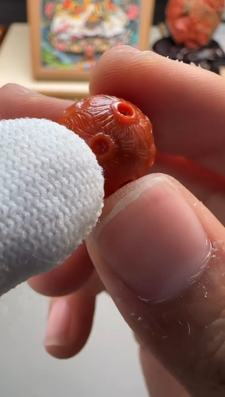 【闪购商品】南红玛瑙配饰配饰足金镶嵌配饰配饰