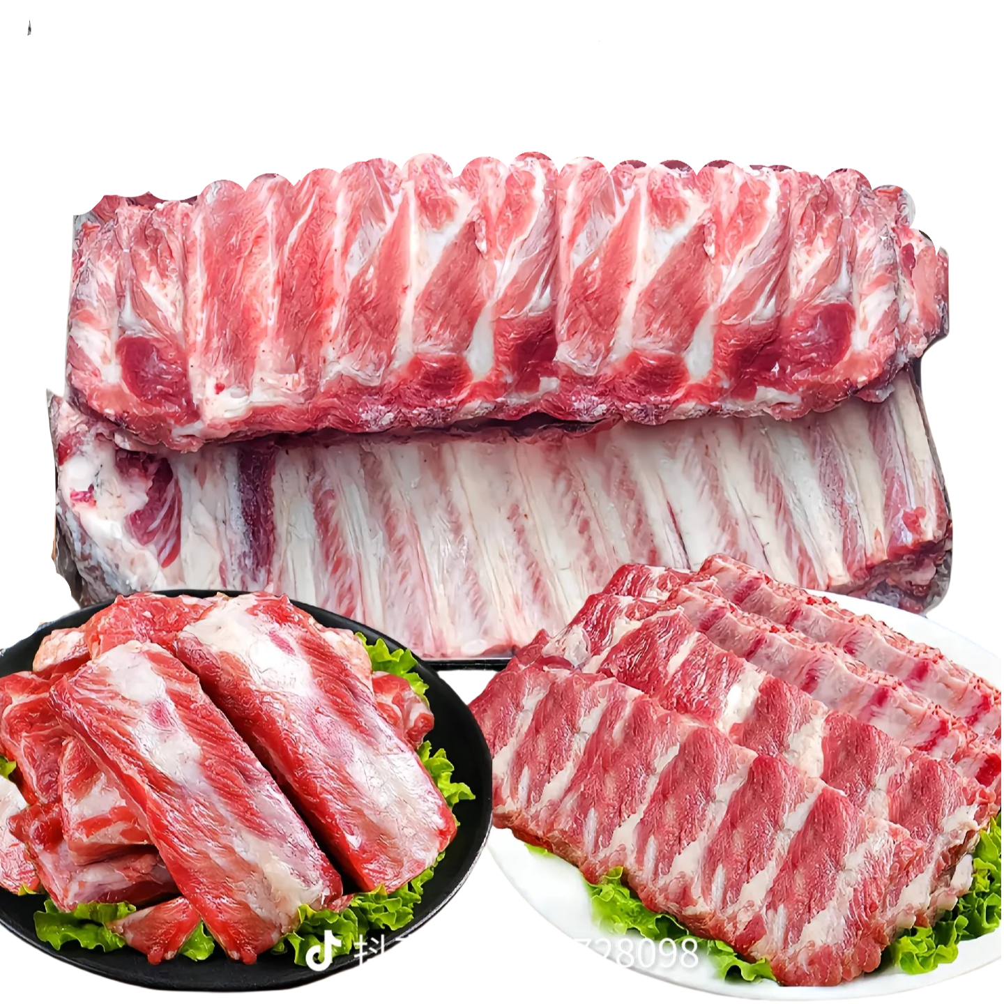 【10斤新人多送两斤】新鲜猪肋排 精品肋排 不含 脊骨 纯精排发货