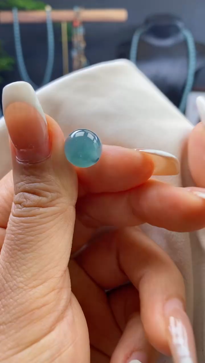 翡翠未镶嵌颈饰0498859567