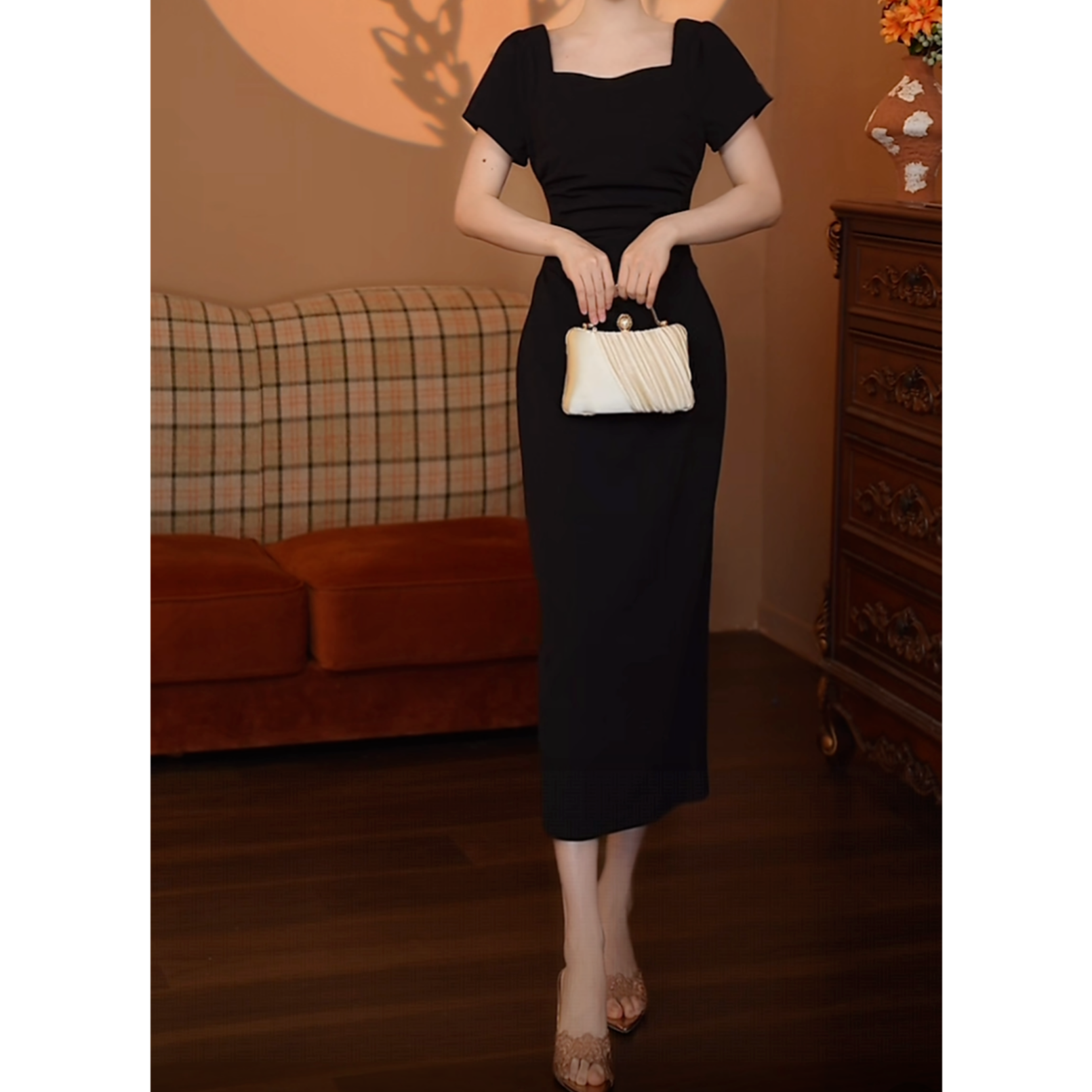 温迪定制-1962连衣裙Q7926-A