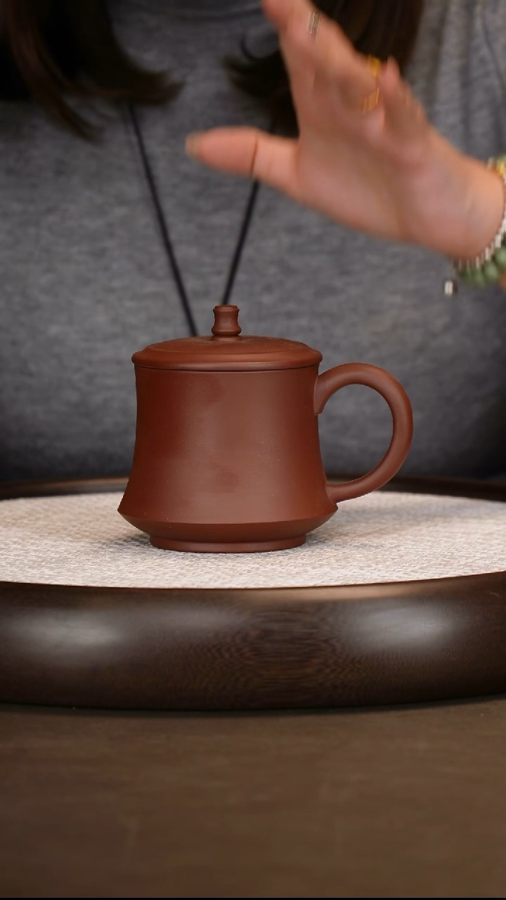 紫砂底槽清办公杯