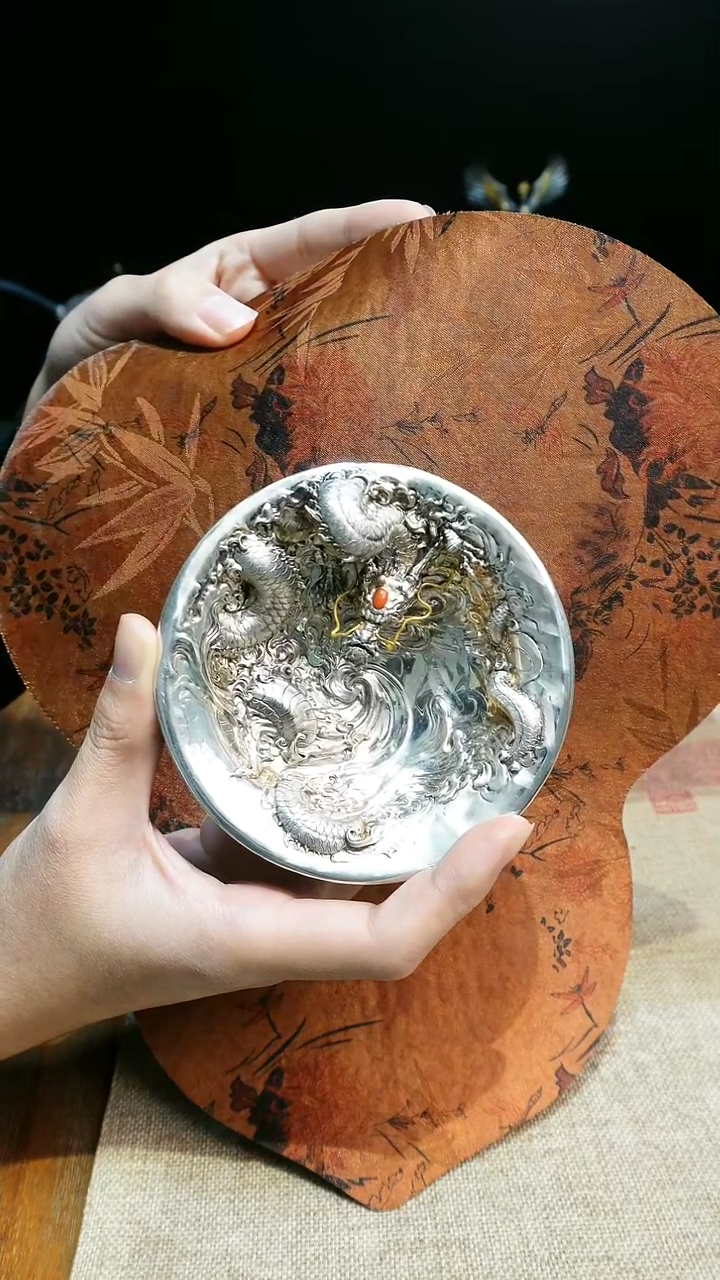 【闪购商品】茶盏欲山行 巨龙盏杯