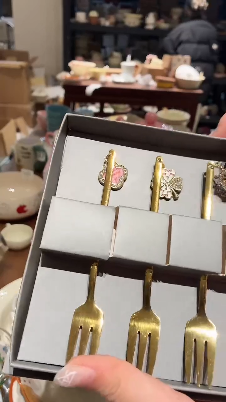 瓷092 叉子 套装 瑕疵