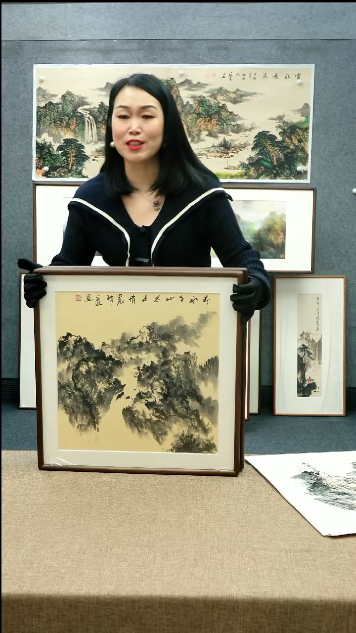 【闪购商品】国画52*52徐正道老师山水