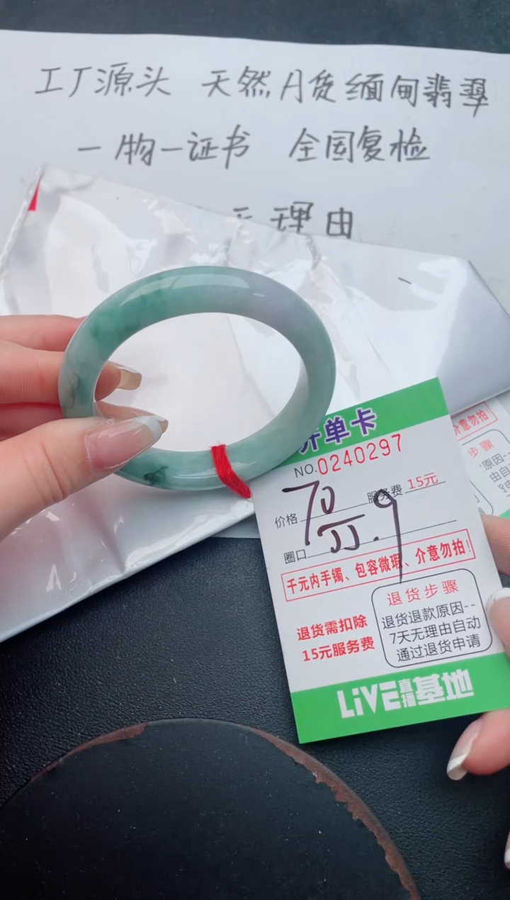 未镶嵌手镯翡翠97