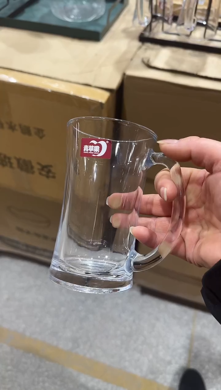 【闪购商品】玻璃无盖款青苹果直播价6只